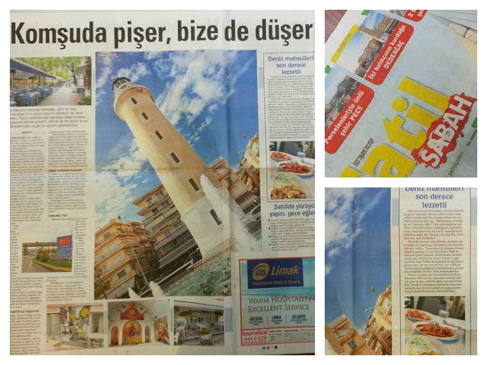 Sabah Gazetesi Fatoş Pur Dedeağaç