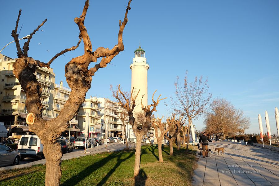 Dedeağaç feneri ve sahil şeridi, Yunanistan