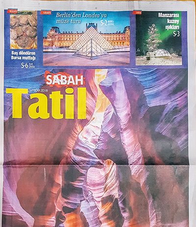 Sabah Tatil’de anlattım: Kızılderililerin Gölgesinde Antilop Kanyonu